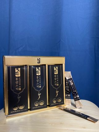 헬스업_천명진프리미엄홍삼스틱_10ml x 30포 — 4.5점을 준 리뷰어가 2021년 3월 올린 사용 사진