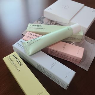 마이디플러스 아토비옴 4종 기프트 패키지 — 5점을 준 리뷰어가 2021년 11월 올린 사용 사진
