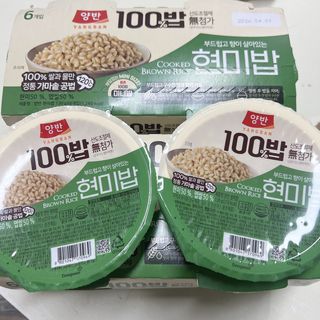 [구매평]양반 동원 양반 100밥 현미밥, 130g, 12개 — 5점을 준 리뷰어가 2025년 4월 올린 사용 사진