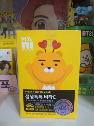 일동제약 마이니 마이니 생생톡톡비타C — 5점을 준 리뷰어가 2021년 2월 올린 사용 사진