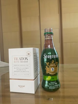 세렌디뷰티_이너뷰티 티톡스 로즈 베리 — 5점을 준 리뷰어가 2021년 3월 올린 사용 사진