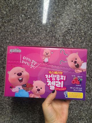 [팔도] 잔망루피젤리 믹스베리맛 42g 8개 — 5점을 준 리뷰어가 2022년 2월 올린 사용 사진