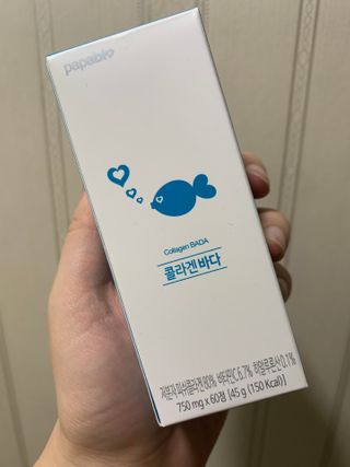 파파비오랩 승무원 콜라겐 콜라겐바다 — 4점을 준 리뷰어가 2020년 12월 올린 사용 사진
