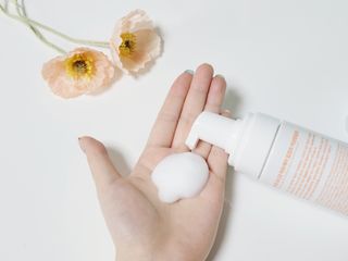 MF프리 [닥터문] 유산균 락토케어 질경초 여성청결제 200ml (폼타입) — 5점을 준 리뷰어가 2022년 6월 올린 사용 사진
