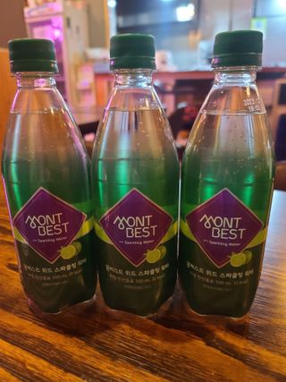 몽베스트 Montbest with Sparkling water Lime20병 — 5점을 준 리뷰어가 2023년 2월 올린 사용 사진