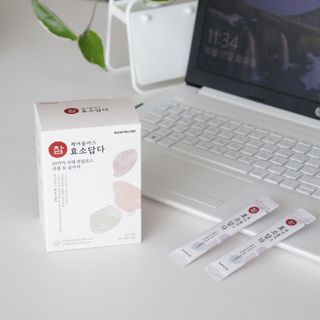 FREE [경남제약헬스케어] 런칭기념 케어플러스 참효소답다 3g x 30포/곡물효소&콤부차 — 5점을 준 리뷰어가 2023년 10월 올린 사용 사진