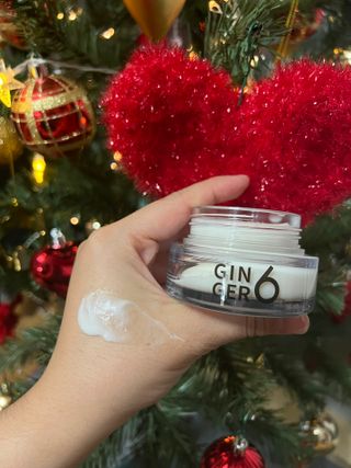 GINGER6 에너자이징 펩티 크림 — 5점을 준 리뷰어가 2021년 11월 올린 사용 사진