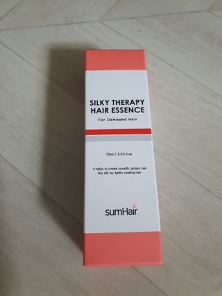 썸헤어 / SUMHAIR 썸헤어 실키 테라피 헤어 에센스 — 5점을 준 리뷰어가 2021년 4월 올린 사용 사진