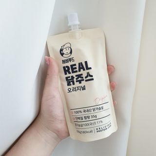 서비푸드 리얼 닭주스 오리지널 200g 1세트 10개입 — 5점을 준 리뷰어가 2022년 1월 올린 사용 사진