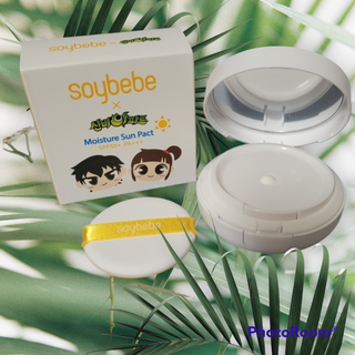 소이베베X신비아파트 모이스쳐 선팩트 SPF50+ PA+++ — 5점을 준 리뷰어가 2023년 4월 올린 사용 사진