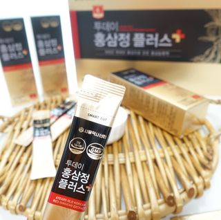 서울약사신협_투데이홍삼정플러스스틱_10g x 60포 — 5점을 준 리뷰어가 2021년 8월 올린 사용 사진