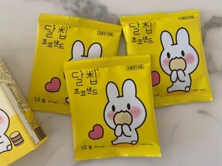 네이처오다 달칩 초코샌드 — 5점을 준 리뷰어가 2021년 2월 올린 사용 사진