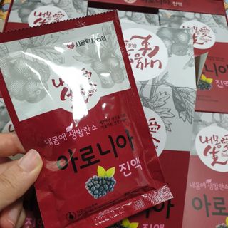서울약사신협_내몸애생발란스아로니아_70ml x 30포 — 5점을 준 리뷰어가 2021년 7월 올린 사용 사진