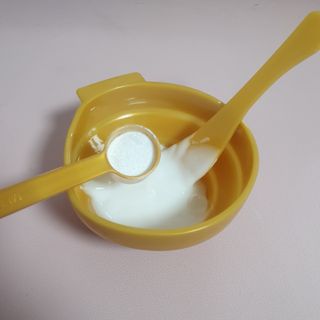 메디필 레드 락토 콜라겐 모델링 팩 — 4.5점을 준 리뷰어가 2021년 3월 올린 사용 사진