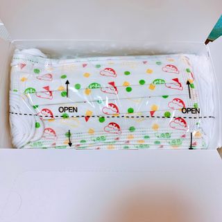 [숨그림]  덴탈마스크 짱구 우리아이 그리고 내가 쓰는 믿을수있는 케릭터 마스크  16종 — 5점을 준 리뷰어가 2021년 9월 올린 사용 사진