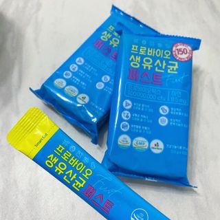 헬스업 프로바이오 생유산균 퍼스트 新 — 5점을 준 리뷰어가 2021년 5월 올린 사용 사진