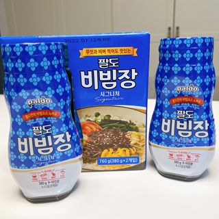 팔도비빔장 시그니처 380g 2개 — 5점을 준 리뷰어가 2022년 2월 올린 사용 사진