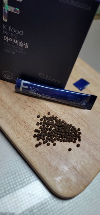 똥기사의 케이푸드 화이버슬림 — 4점을 준 리뷰어가 2021년 2월 올린 사용 사진