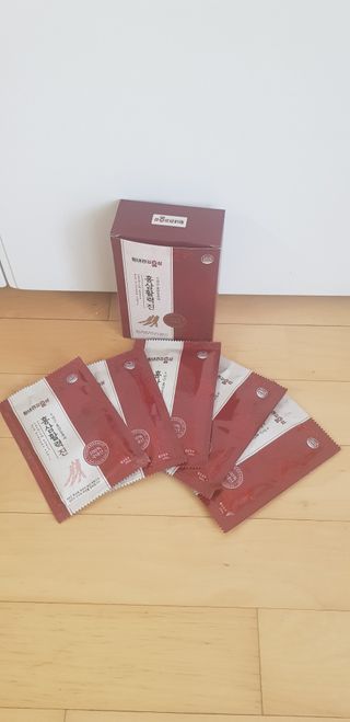 힘내라김홍삼 홍삼활력진 50ml x 5포 — 5점을 준 리뷰어가 2021년 3월 올린 사용 사진
