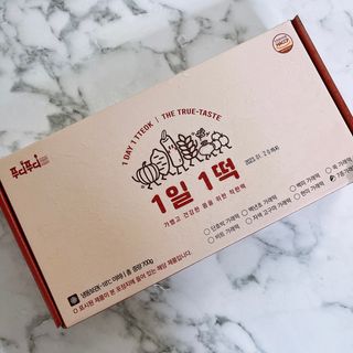 푸디푸디 1일1떡  가래떡 낱개포장 아침식사 식사대용 7종 세트 혼합 (14개입) — 5점을 준 리뷰어가 2022년 5월 올린 사용 사진