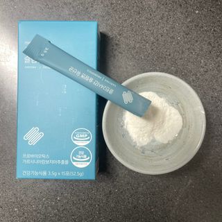 클린24시간 슬림앤유산균 1박스 (3.5g X 15포) — 5점을 준 리뷰어가 2022년 9월 올린 사용 사진