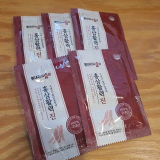 힘내라김홍삼 홍삼활력진 50ml x 5포 — 5점을 준 리뷰어가 2021년 4월 올린 사용 사진