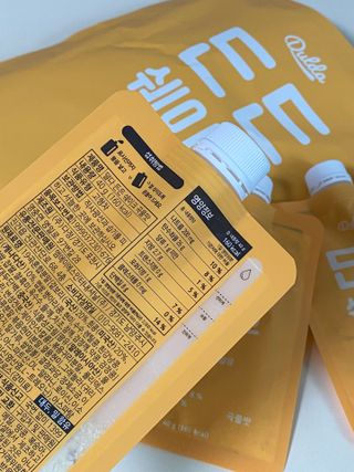 [덜다] 든든 식물성 단백질 쉐이크 40g X 7입 (곡물/딸기) — 4.5점을 준 리뷰어가 2023년 8월 올린 사용 사진