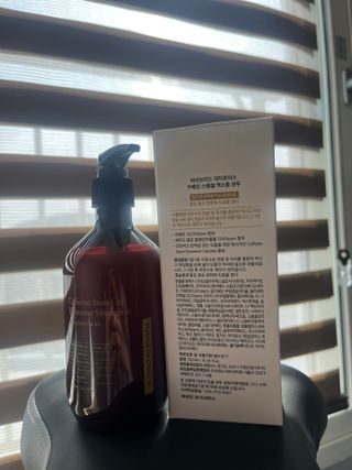 하이브리온 [쿠팡 구매평] 닥터초이스 시카엑소좀 판테놀 아미노산 탈모기능성 두피케어 모근강화 샴푸, 300ml, 1개 — 5점을 준 리뷰어가 2025년 3월 올린 사용 사진