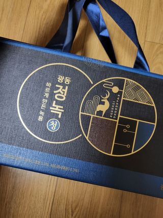 광동생활건강 [광동] 바르게 만든 녹용, 광동정녹청 — 5점을 준 리뷰어가 2021년 11월 올린 사용 사진