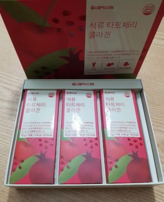 서울약사신협_석류 타트체리 콜라겐_10g x 30포 — 5점을 준 리뷰어가 2021년 7월 올린 사용 사진
