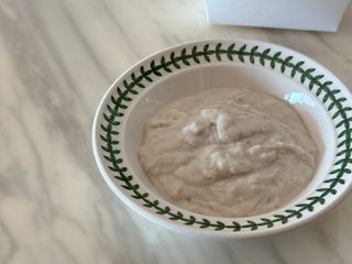밀프로젝트 [1분조리]NO밀가루 속 편한 한끼 정착템!꾸덕 캐슈넛수프 — 2.5점을 준 리뷰어가 2023년 10월 올린 사용 사진
