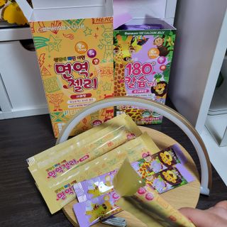 다나음 180도 칼슘젤리+아연면역젤리 — 5점을 준 리뷰어가 2021년 12월 올린 사용 사진
