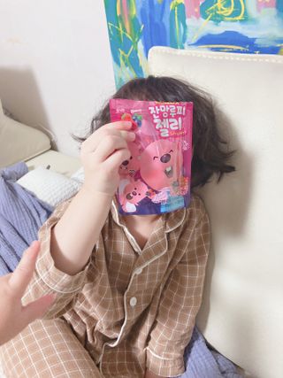 [팔도] 잔망루피젤리 믹스베리맛 42g 8개 — 4.5점을 준 리뷰어가 2022년 1월 올린 사용 사진