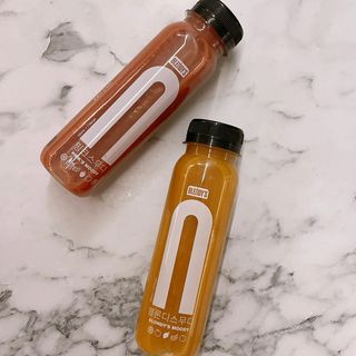BLENDY'S 핑크 스무디+블론디 스무디 — 5점을 준 리뷰어가 2021년 9월 올린 사용 사진