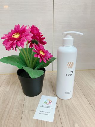 AYU25[아유트웬티파이브]피부 진정, 보습 와일즈 로즈 핸드워시 — 5점을 준 리뷰어가 2021년 5월 올린 사용 사진