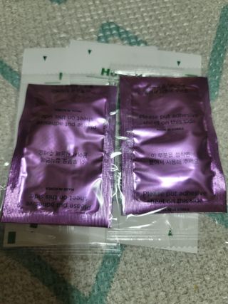 [레제르] 아로마 수액패치 발패치 10매입 - 라벤더향/유칼립투스향/대나무향 — 4점을 준 리뷰어가 2022년 3월 올린 사용 사진