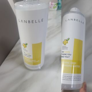 랑벨 내츄럴 딥 클렌징 워터 500ml — 5점을 준 리뷰어가 2022년 6월 올린 사용 사진