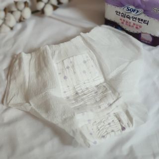LG유니참 쏘피SOFY [SOFY] 안심숙면팬티 리뉴얼 — 5점을 준 리뷰어가 2021년 3월 올린 사용 사진