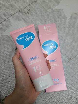 IO 아이오 오늘도 넌 예뻐 - 데일리딥 클렌징폼 — 5점을 준 리뷰어가 2021년 2월 올린 사용 사진