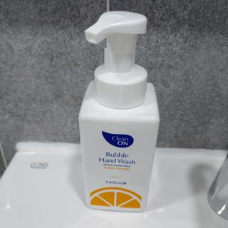 카오리온코스메틱스 클린온 버블 핸드 워시 500ml — 4점을 준 리뷰어가 2021년 8월 올린 사용 사진