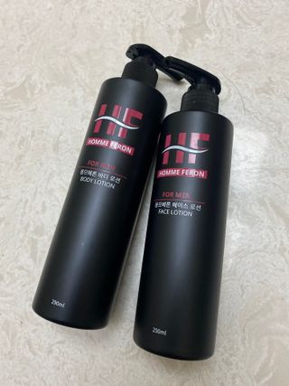 웰피아생활건강 웰피아 올인원 남성화장품 옴므페론 — 5점을 준 리뷰어가 2023년 1월 올린 사용 사진