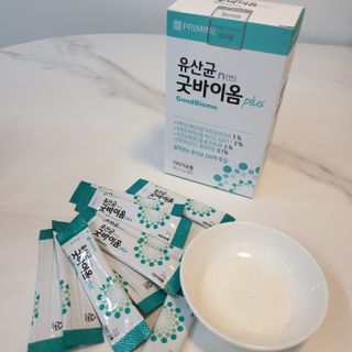프리마인 유산균 국가지정연구소 선정, 살아있는 생유산균 200억 마리의 힘. 유산균n굿바이옴플러스 — 4점을 준 리뷰어가 2021년 10월 올린 사용 사진
