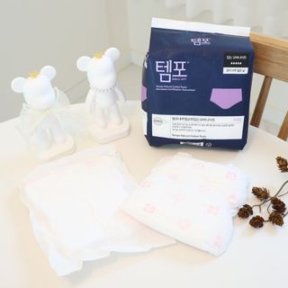 N[템포 ] 패드 내추럴 순면 입는 오버나이트 5P * 2개 — 5점을 준 리뷰어가 2024년 4월 올린 사용 사진