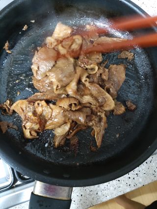 [앤더미트] 더 불맛 북성로 연탄불고기 반반 세트(간장맛 150g,매콤한 맛 150g) — 5점을 준 리뷰어가 2022년 4월 올린 사용 사진