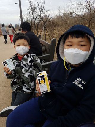 일동제약 마이니 마이니 지니키즈 유산균 츄어블, 멀티비타 set — 5점을 준 리뷰어가 2021년 3월 올린 사용 사진