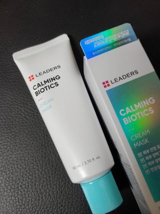 리더스코스메틱 리더스 카밍 바이오틱스 크림 마스크 — 5점을 준 리뷰어가 2021년 3월 올린 사용 사진