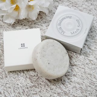 리더스코스메틱 리더스 밀크 밸런싱  마스크  솝 — 5점을 준 리뷰어가 2021년 12월 올린 사용 사진
