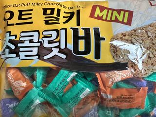 델리스 오트 밀키 초콜릿 바 — 5점을 준 리뷰어가 2023년 1월 올린 사용 사진