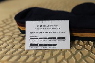 [사이즈가 있는 양말 필로이] 남/여 골지 발목 양말 4족 세트 남【S, M, L, XL】여【S, M, L】_컬러 랜덤 — 4.5점을 준 리뷰어가 2022년 6월 올린 사용 사진