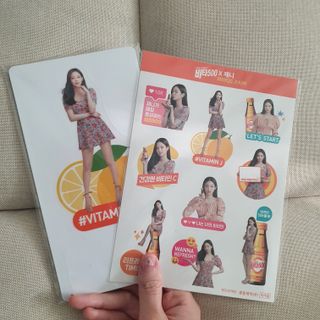 광동생활건강 [제니에디션] 비타500데일리스틱 gift set 60포+제니굿즈 3종+쇼핑백 — 5점을 준 리뷰어가 2021년 11월 올린 사용 사진